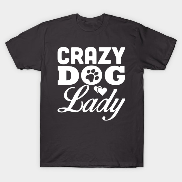 Crazy Dog T-Shirt by nektarinchen
